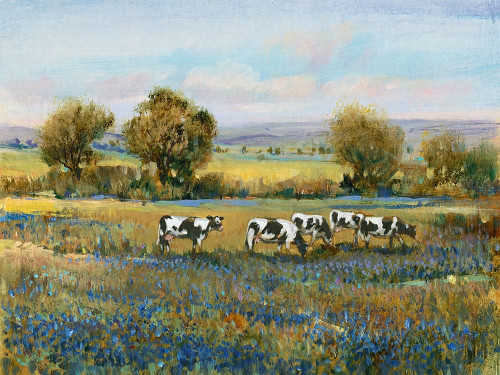 Field of Cattle I Poster Print - Tim OToole