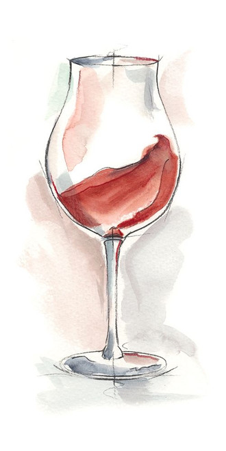 Wine Glass Study III Poster Print - Ethan Harper