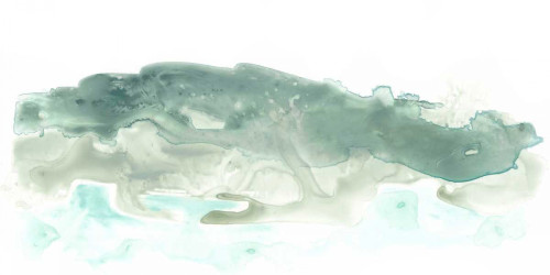 Liquid Landscape I Poster Print - June Erica Vess