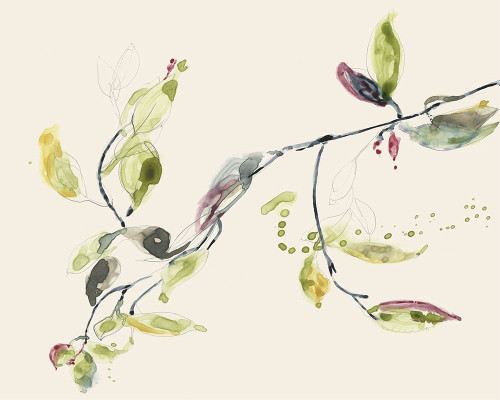 Leaf Branch I Poster Print - Jennifer Goldberger