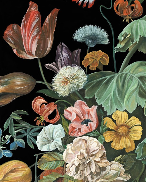 Baroque Floral I Poster Print - Melissa Wang