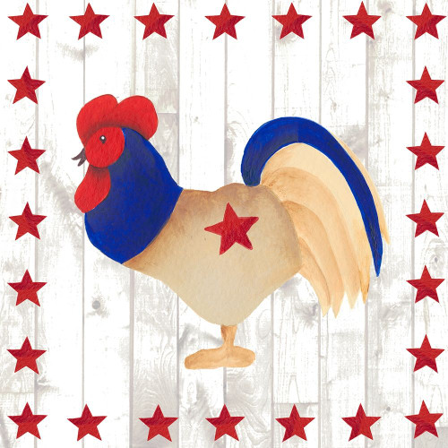 Americana Animals I Poster Print - Regina Moore