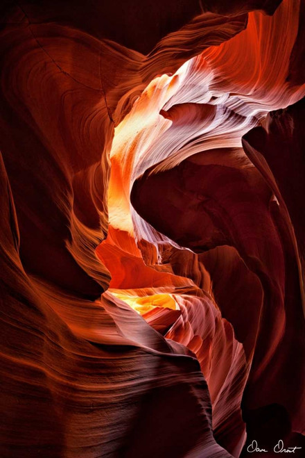 Sun Shining Through Canyon IV Poster Print - David Drost