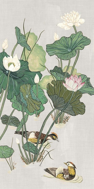 Lotus Pond I Poster Print - Melissa Wang