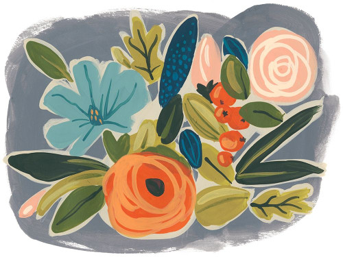 Bright Botany I Poster Print - June Erica Vess