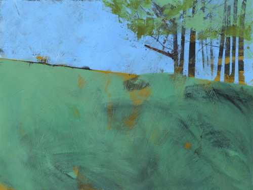 Token Trees Three Poster Print - Paul Bailey