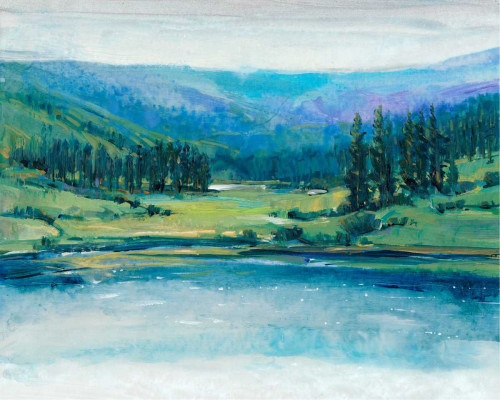 Mountain Lake I Poster Print - Tim OToole