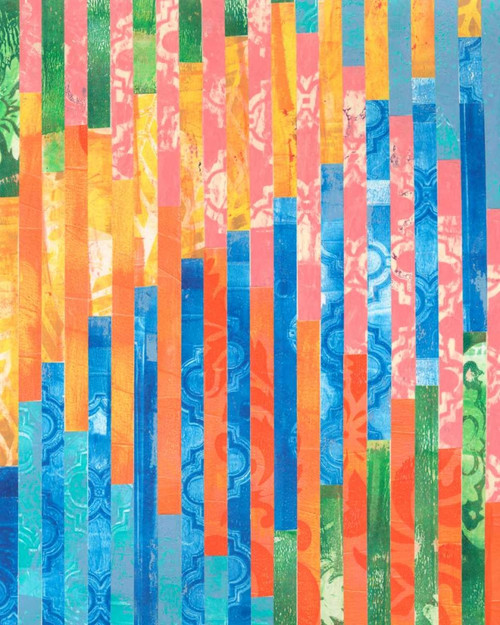 Quilted Monoprints V Poster Print - Regina Moore