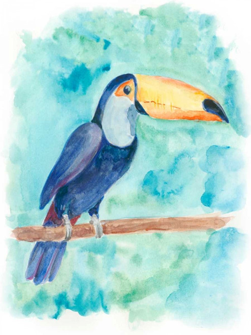 Sweet Tropical Bird I Poster Print - Regina Moore