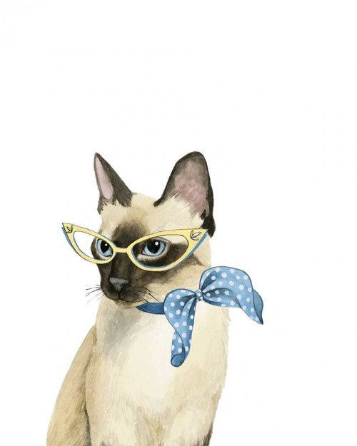 Cool Cat II Poster Print - Grace Popp