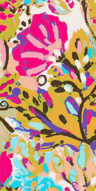 Pink Boho Floral I Poster Print - Karen Fields