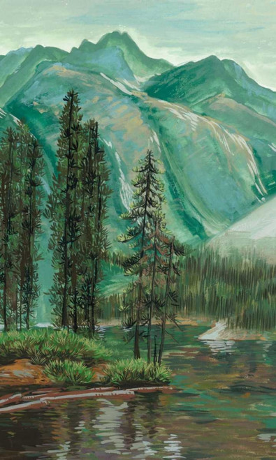 Mountainscape IV Poster Print - Melissa Wang