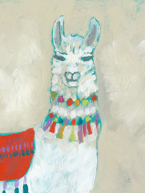 Llama Fun I Poster Print - Jennifer Goldberger