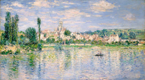 Vetheuil in Summer Poster Print - Claude Monet