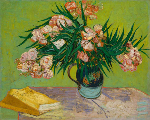 Oleanders Poster Print - Gogh Vincent Van