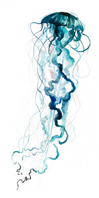 Electric Tangle I Poster Print - Grace Popp