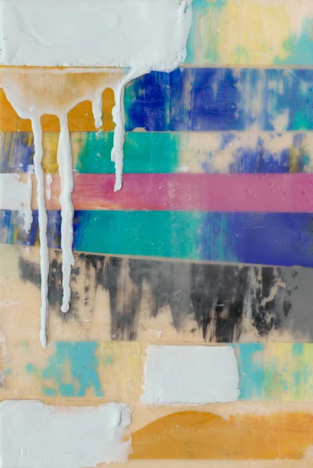 Vibrant Layers I Poster Print - Jennifer Goldberger