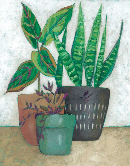 House Garden I Poster Print - Chariklia Zarris