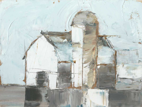 Barn and Silo I Poster Print - Ethan Harper