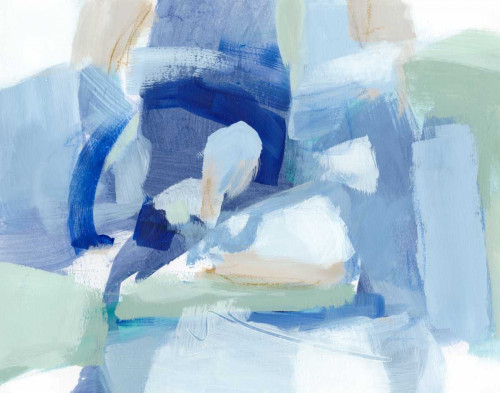 Blue Formation I Poster Print - Christina Long
