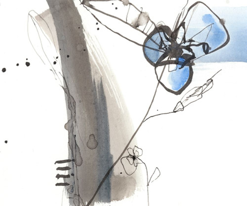 Sketched Garden IX Poster Print - Jennifer Goldberger