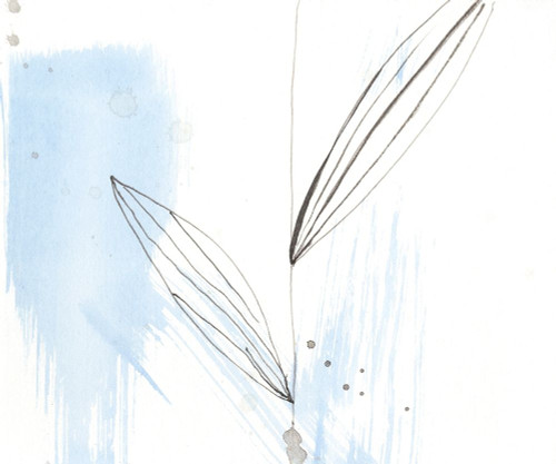 Sketched Garden I Poster Print - Jennifer Goldberger