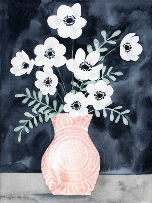 Nighttime Anemones I Poster Print - Grace Popp