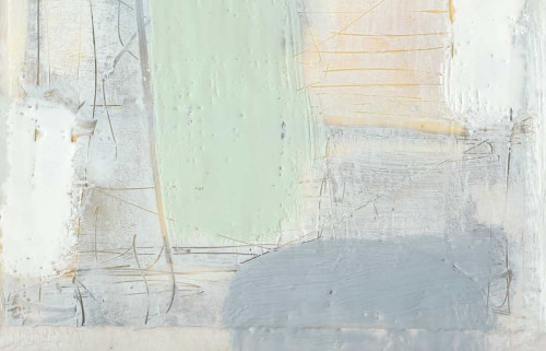 Pastels in Wax IV Poster Print - Jennifer Goldberger