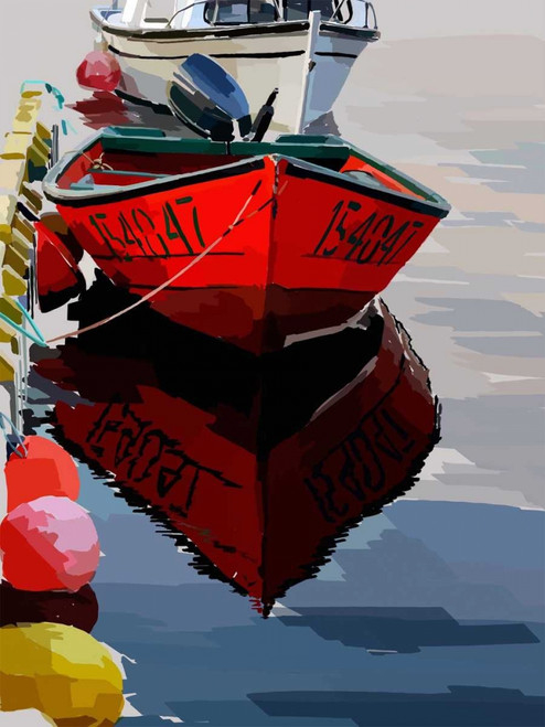Bold Boats VII Poster Print - Emily Kalina