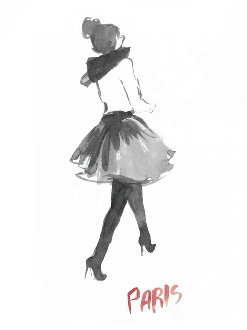 Fashion Week Sketch I Poster Print - Naomi McCavitt