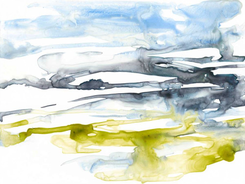 Sweeping Fields I Poster Print - Jennifer Goldberger