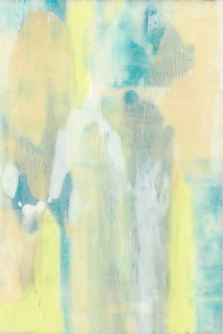 Turquoise Transparency II Poster Print - Jennifer Goldberger