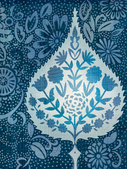 Watercolor Blockprint I Poster Print - Chariklia Zarris