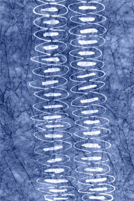 Indigo Primitive Patterns II Poster Print - Renee W. Stramel