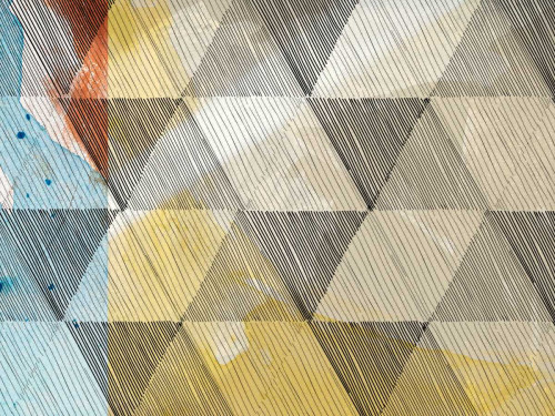 Geo Now Sketch I Poster Print - Sisa Jasper