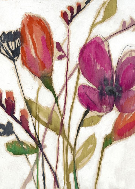 Vivid Arrangement I Poster Print - Jennifer Goldberger