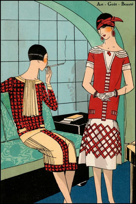 Vintage Couture VIII Poster Print - Unknown