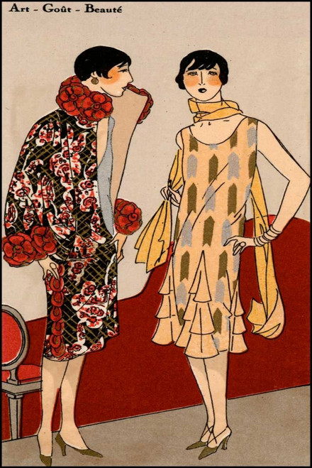 Vintage Couture VII Poster Print - Unknown