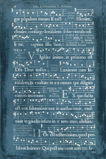Graphic Songbook I Poster Print - Unknown