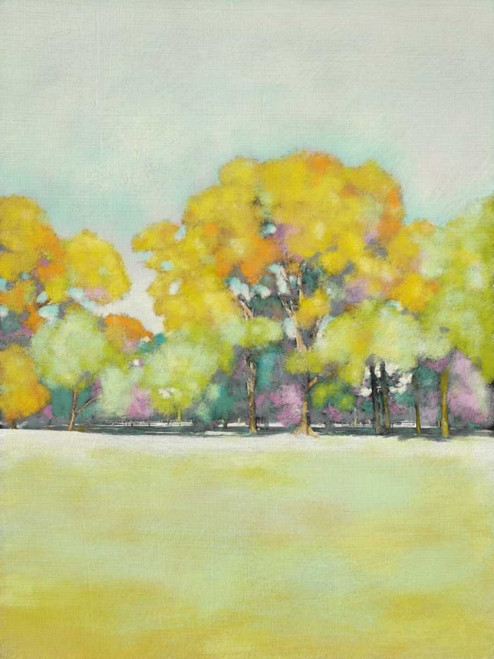 Golden Landscape II Poster Print - Chariklia Zarris