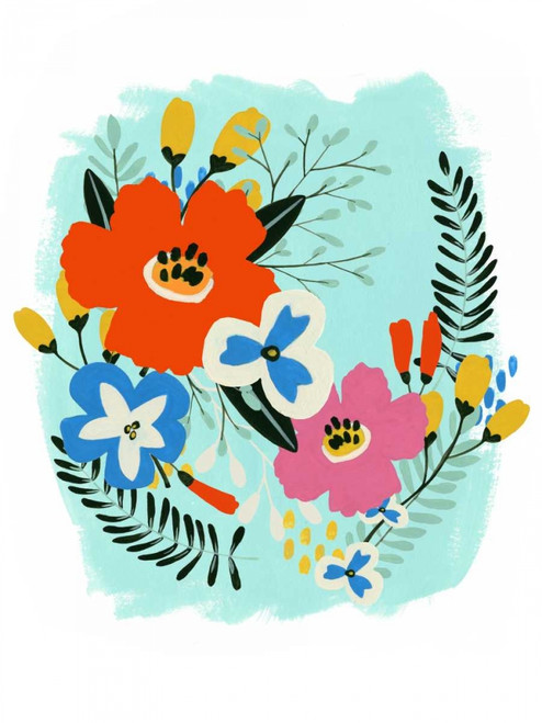 Bouquet Brights IV Poster Print - June Erica Vess