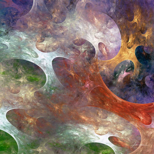 Lunar Tiles III Poster Print - James Burghardt