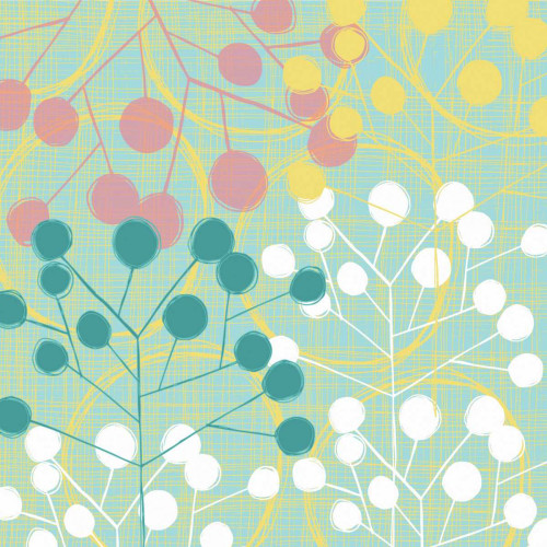 Popping Flowers II Poster Print - Ali Benyon