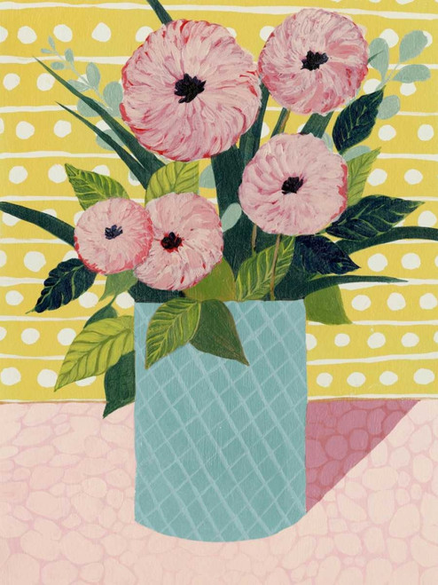 Retro Bouquet II Poster Print - Grace Popp