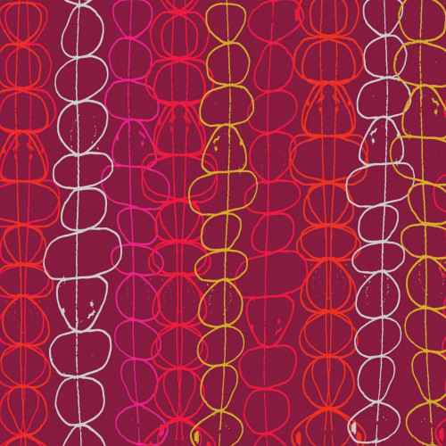 Red Fall III Poster Print - Ali Benyon