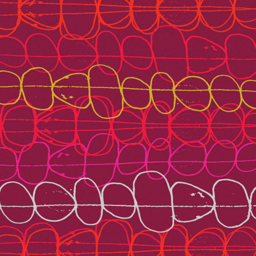 Red Fall IV Poster Print - Ali Benyon