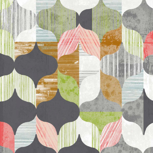 Arabesque Shapes I Poster Print - Jennifer Goldberger