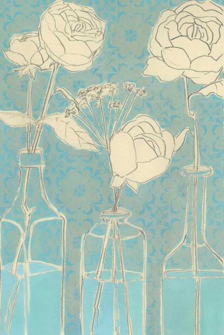 Apothecary Flowers II Poster Print - Grace Popp