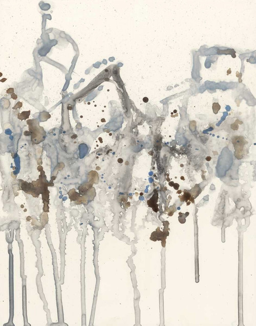 Neutral Splash II Poster Print - Jennifer Goldberger