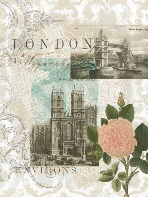 Visiting London Poster Print - Jennifer Goldberger